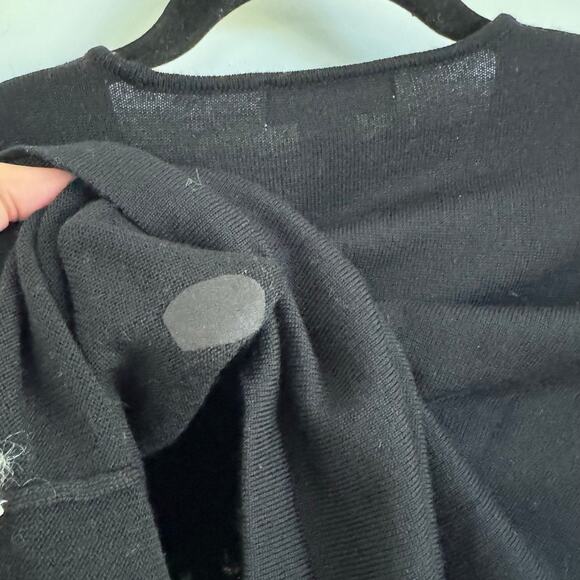 Jones New York Vintage Womens Pure Merino Wool Beaded Sweater Size SP Petite - Picture 9 of 11